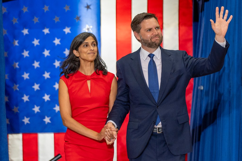 JD Vance ‘feels bad’ for taking Hindu-raised wife Usha to Mass after he converted: ‘Didn’t sign up to marry a weekly churchgoer