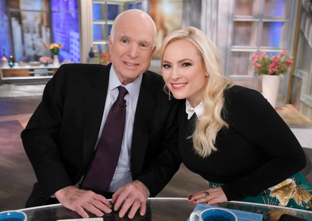 Meghan McCain threatens to ‘spill tea’ on father’s actual thoughts on Kamala Harris