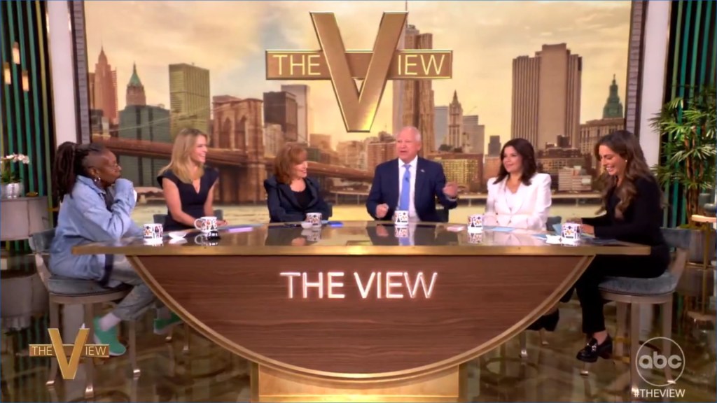 Tim Walz tells ‘The View’ he speaks ‘honestly’ when pressed to explain false statements about his past