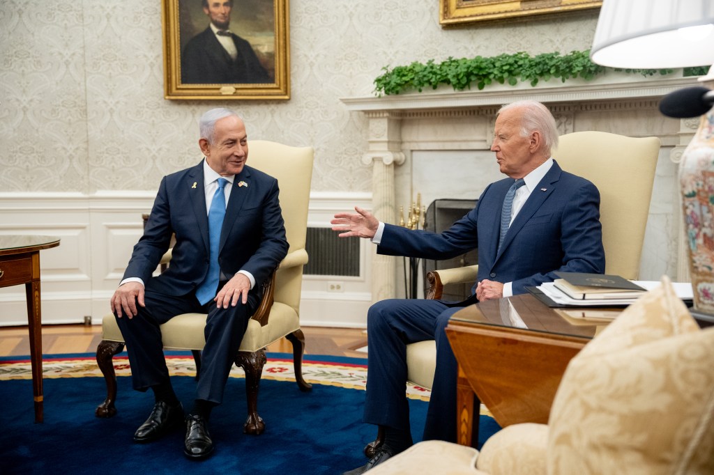 Enraged Biden called Netanyahu ‘a f–king liar’ over Rafah invasion, told him he had ‘no strategy’: new book