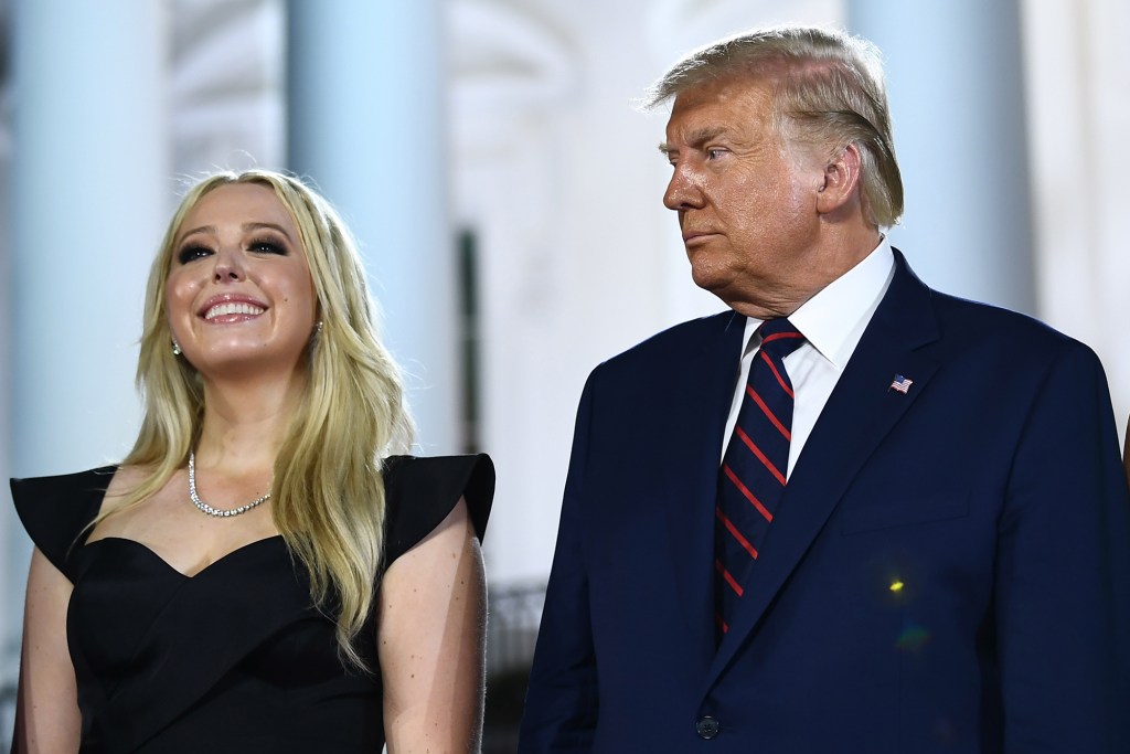 Donald Trump announces daughter Tiffany is pregnant