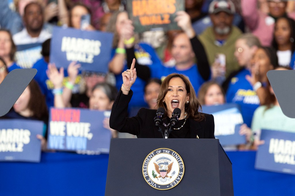 Kamala Harris misstates Trump policies on abortion, IVF, pregnancy monitoring and birth control at NC rally