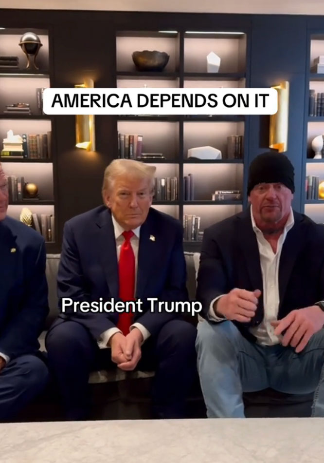 WWE legend The Undertaker tag teams with Trump in message to voters: ‘Choose wisely’