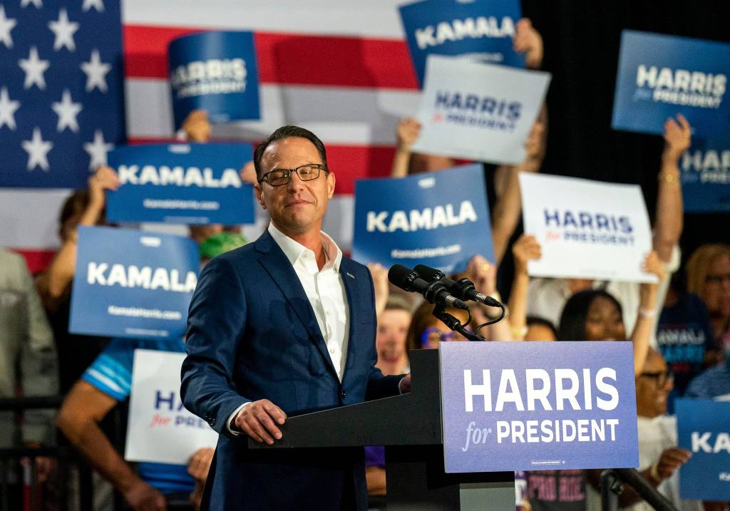 Kamala Harris snubbing Josh Shapiro in favor of Tim Walz for VP backfired with Jewish voters – and may have cost her Pennsylvania: exit poll