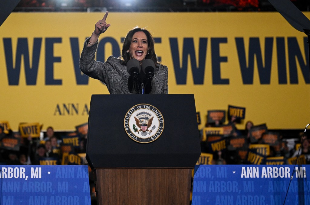 Kamala Harris holds 1-point edge in Michigan, new poll shows