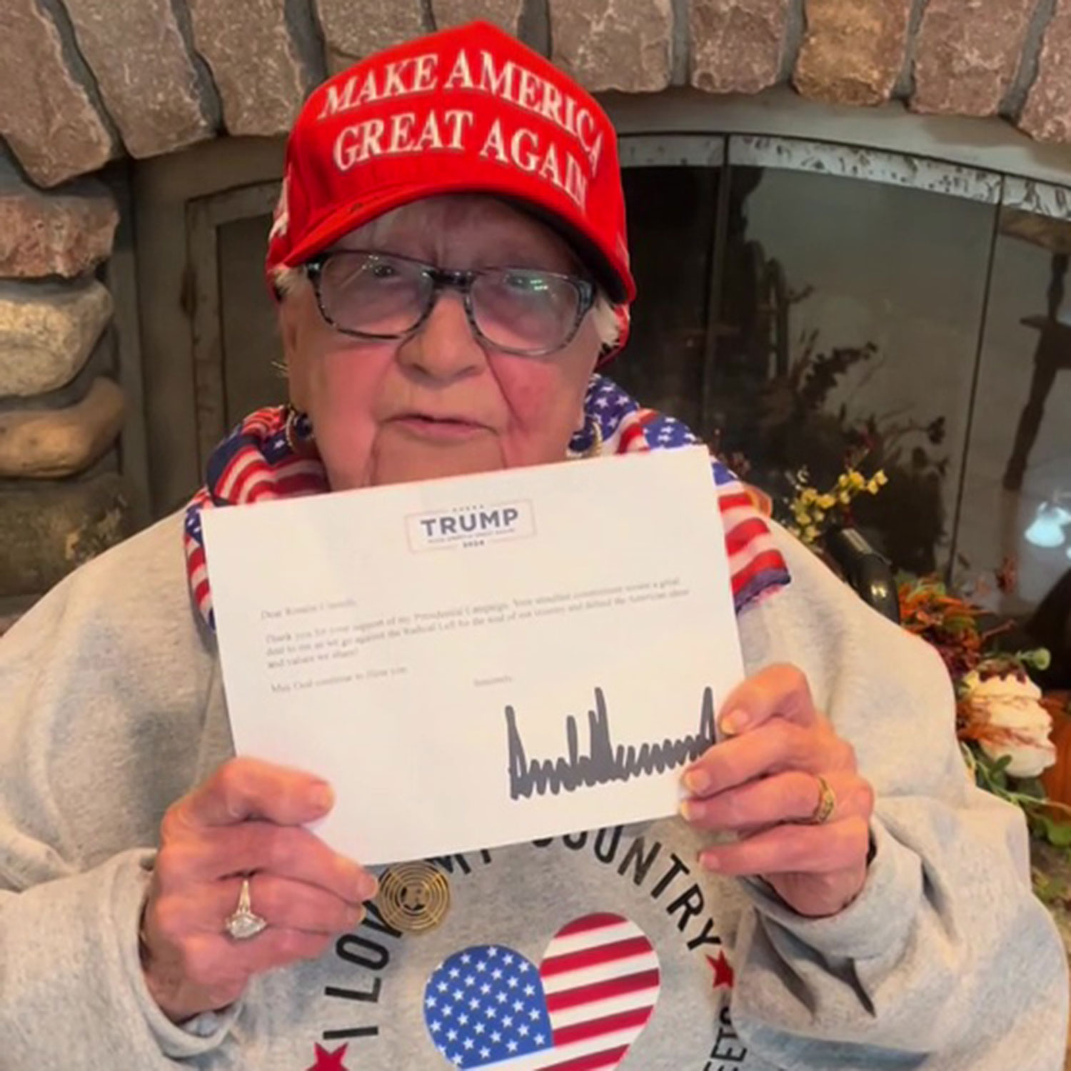 Donald Trump’s oldest supporter, 105, ‘desperate’ to meet president-elect before she dies, family says