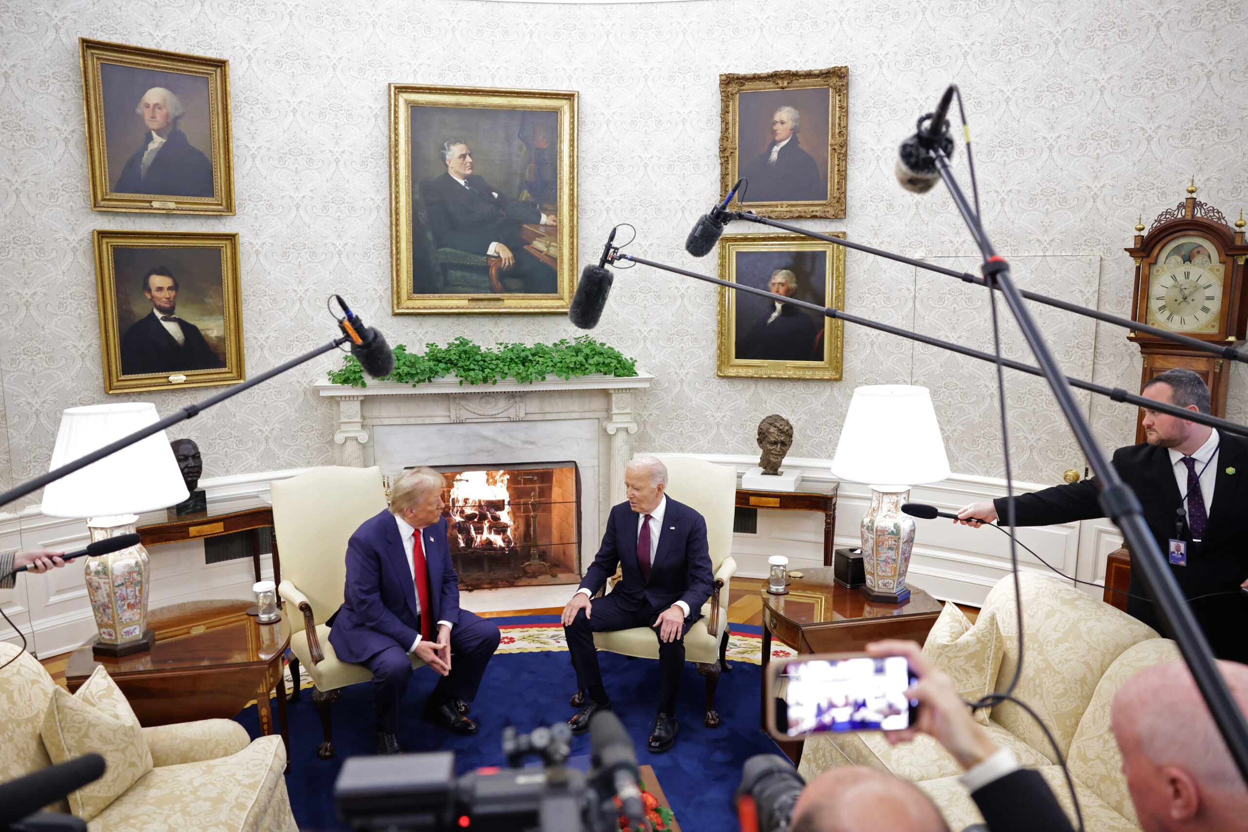 Donald Trump reveals exclusively to The Post what he and Biden spoke about at DC meeting