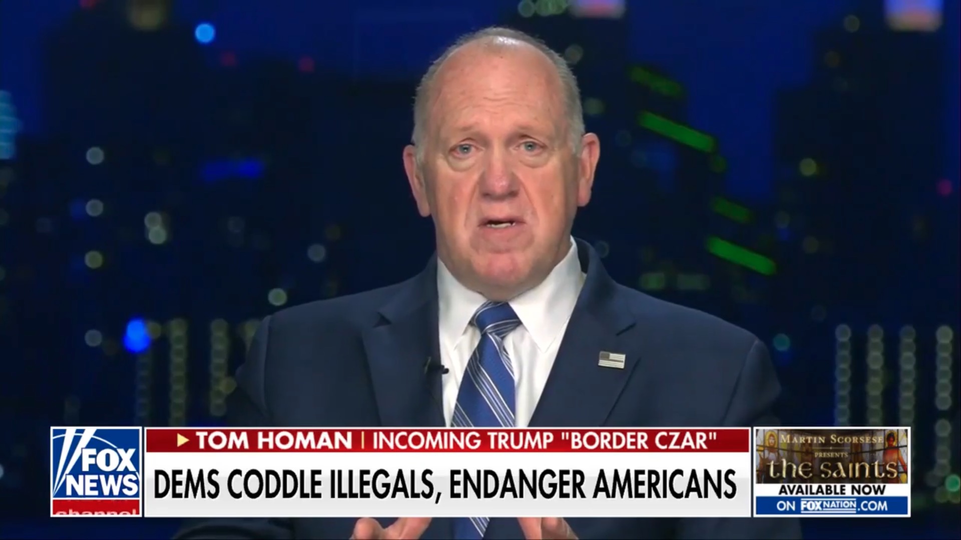 Tom Homan chokes up over Laken Riley murder as he slams sanctuary city leaders: ‘Shame on you!’