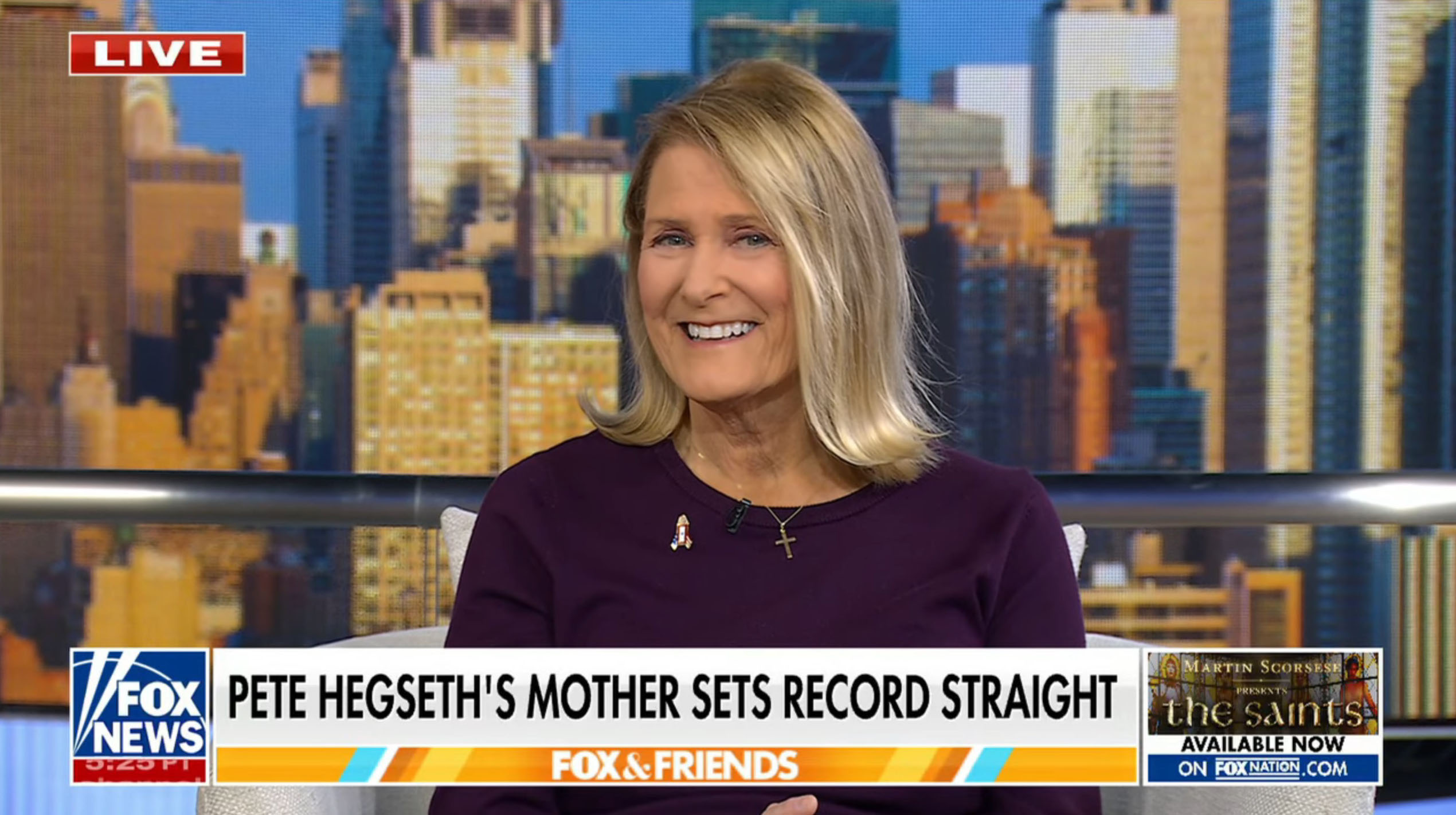 Pete Hegseth’s mom slams ‘despicable’ New York Times over withering leaked email