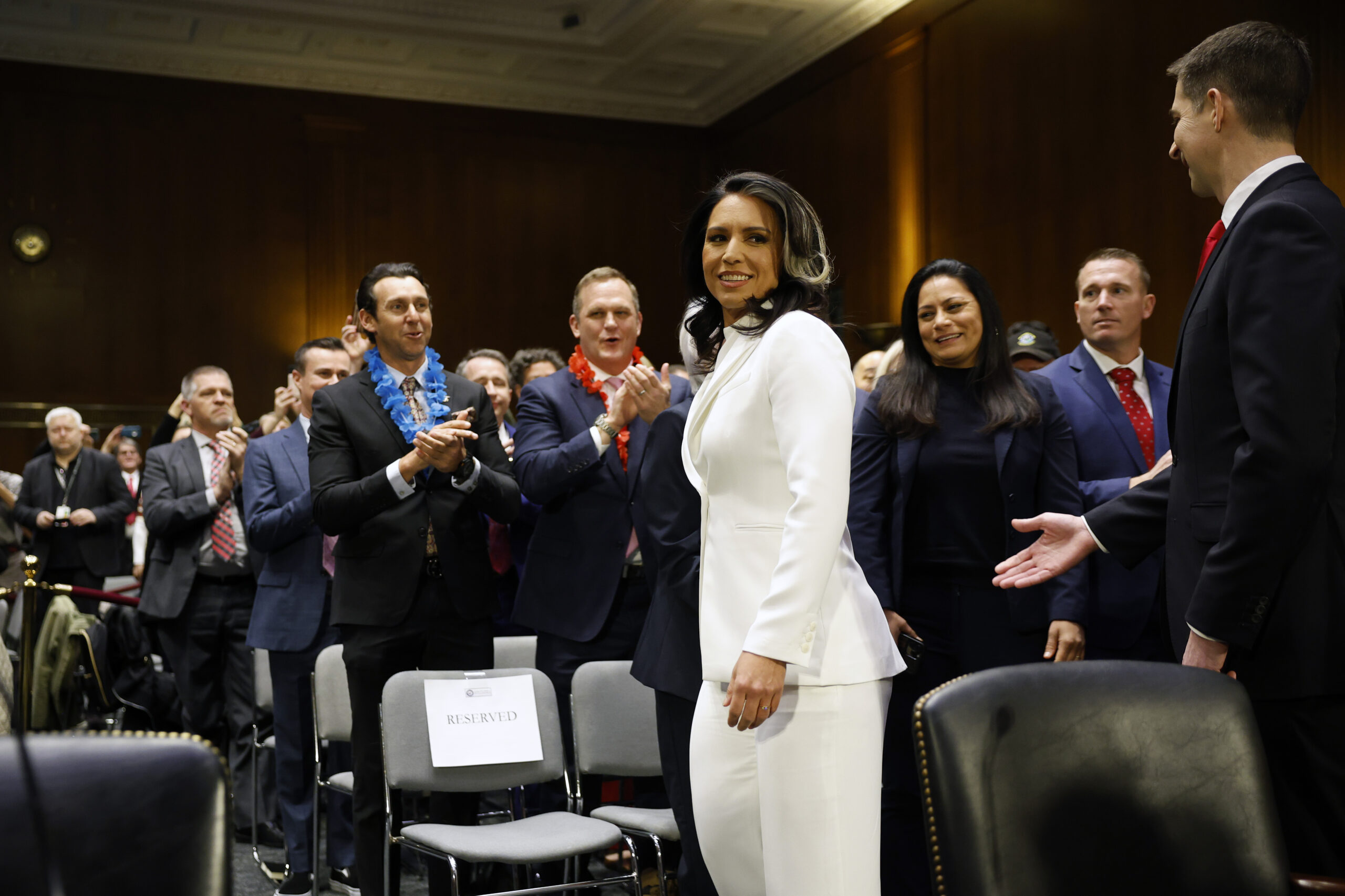 Tulsi Gabbard clears Senate committee in bid to lead US intelligence community