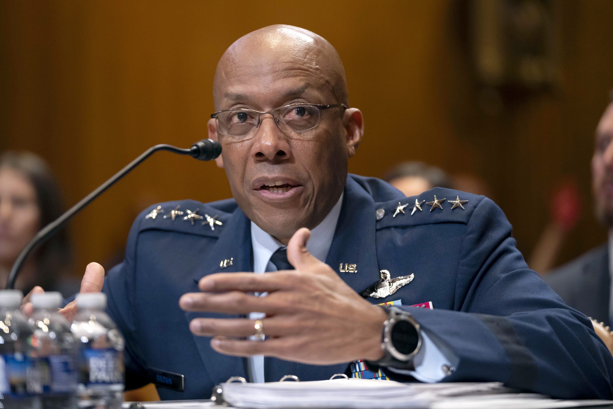 Trump fires Air Force Gen. CQ Brown as chairman of the Joint Chiefs of Staff