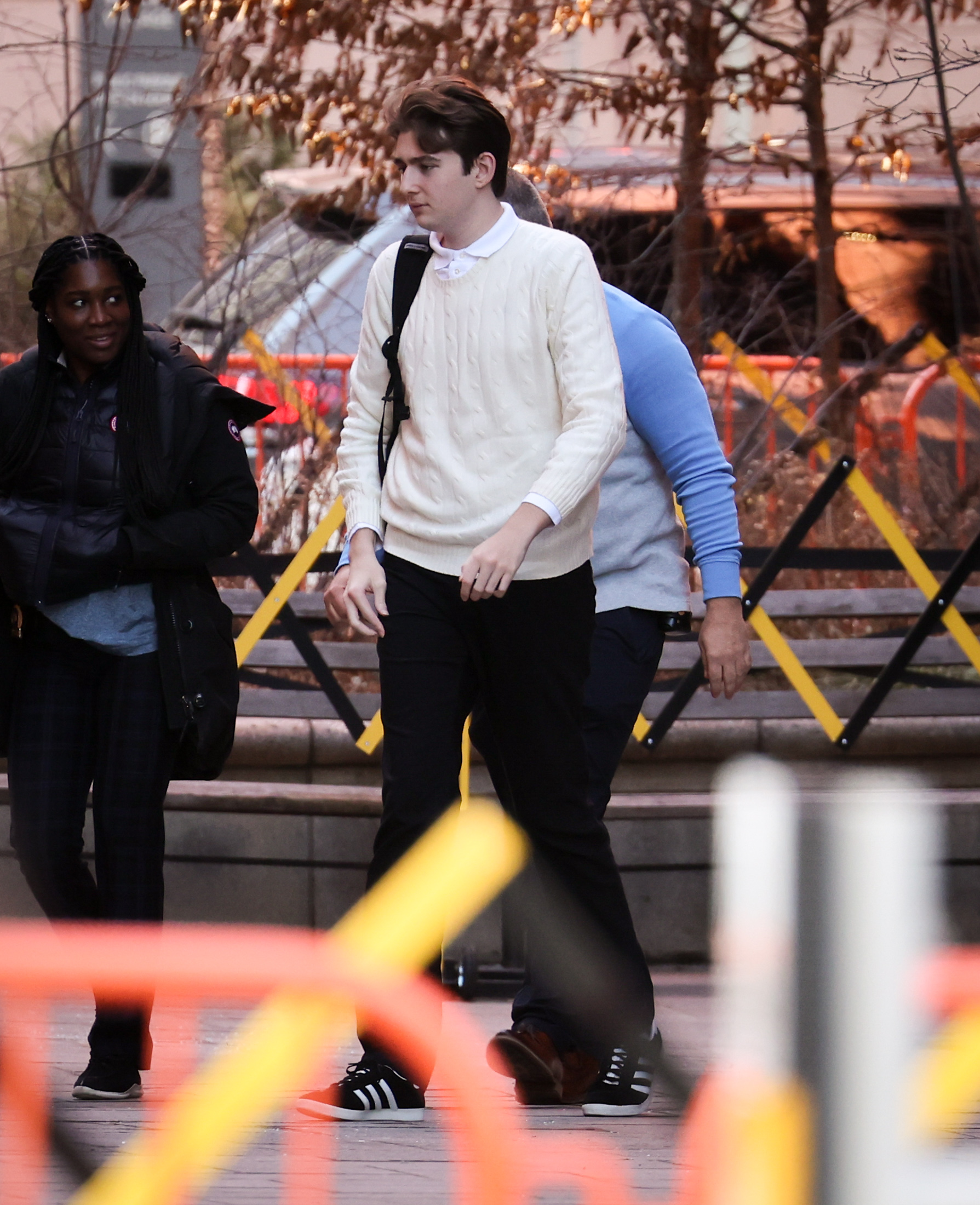 Barron Trump spotted strutting through NYU campus for the first time since his dad’s presidential inauguration