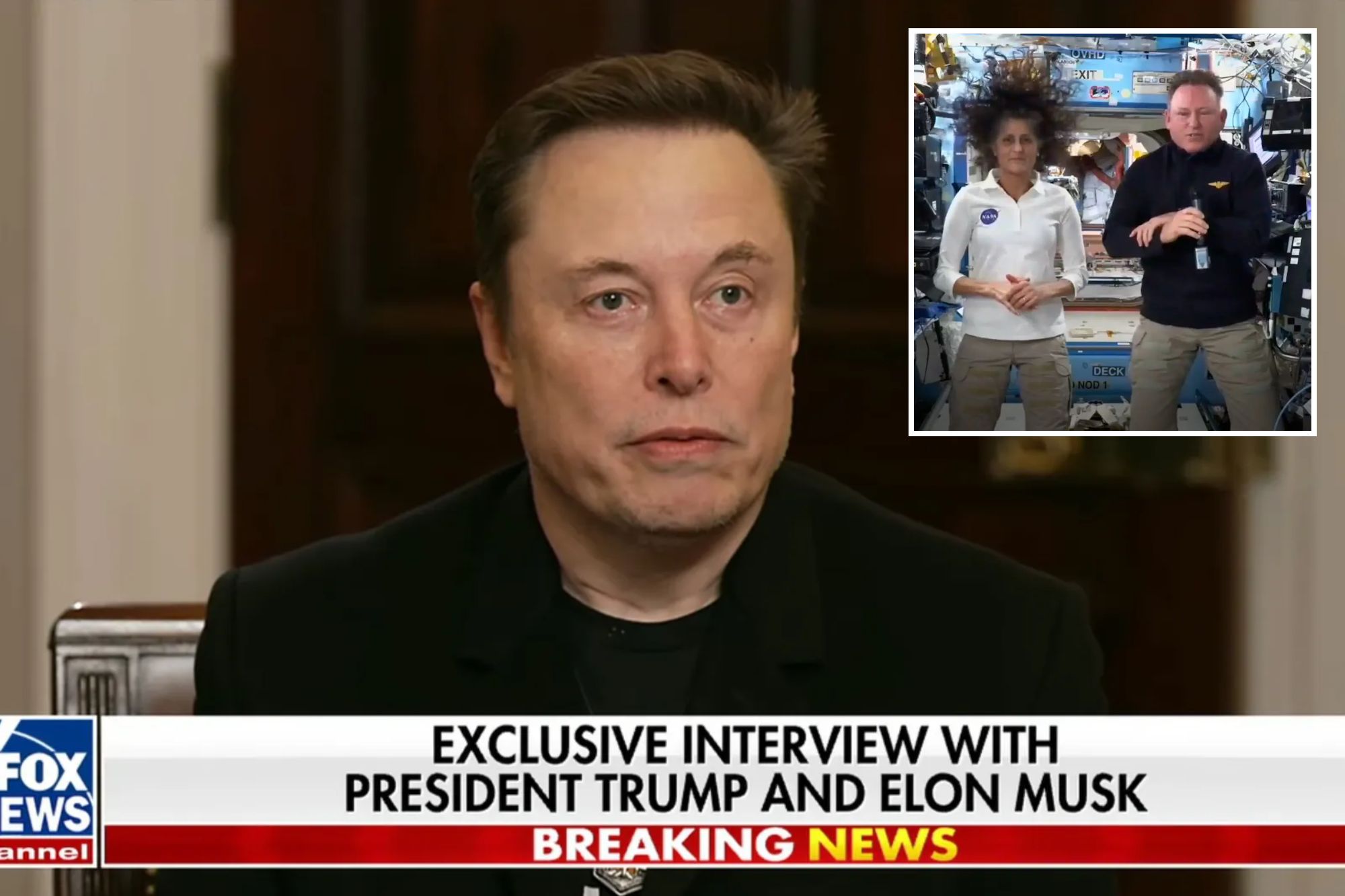 Elon Musk says stranded ISS astronauts were ‘left up there for political reasons’ by Biden