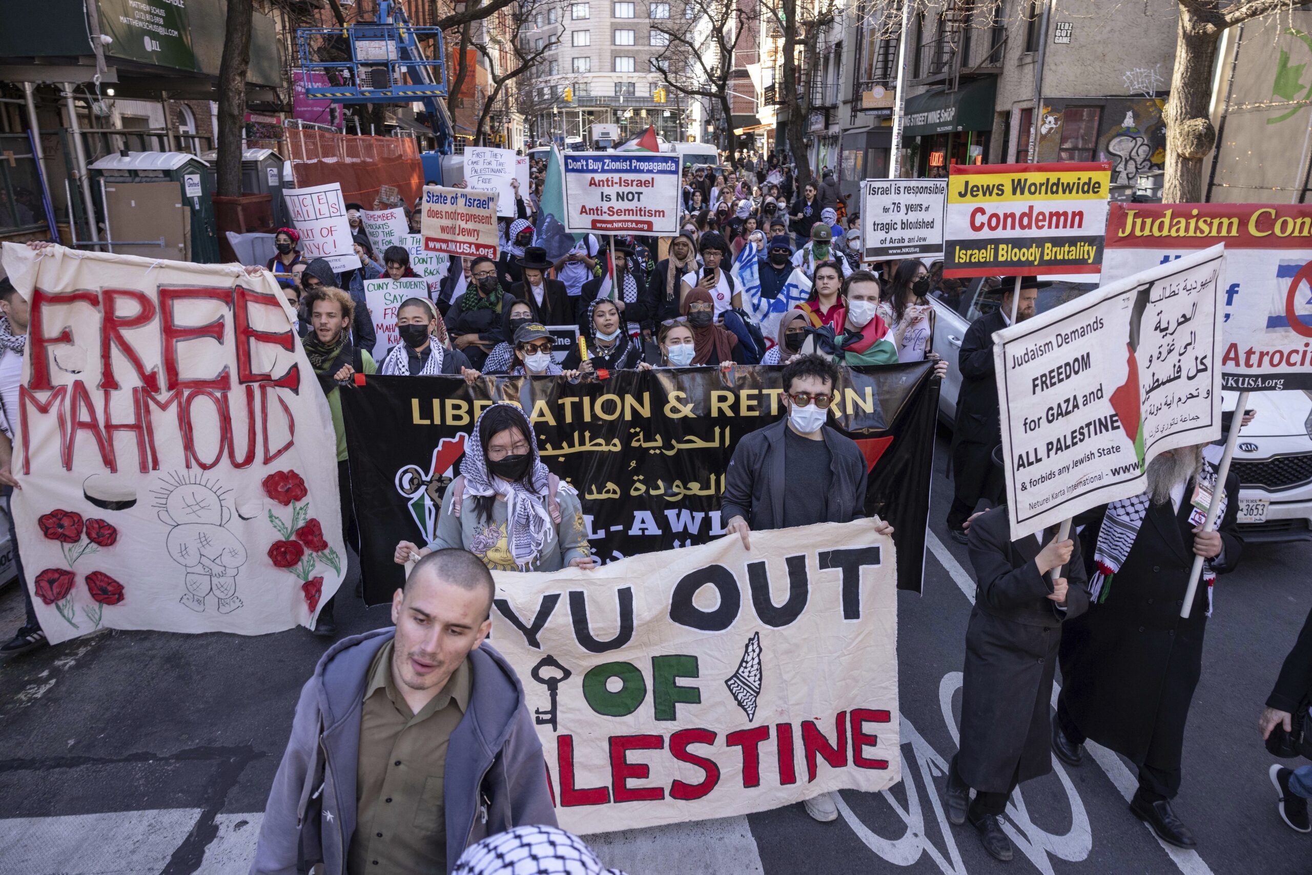 Democrats divided over the arrest of Palestinian student for his role in Columbia protests