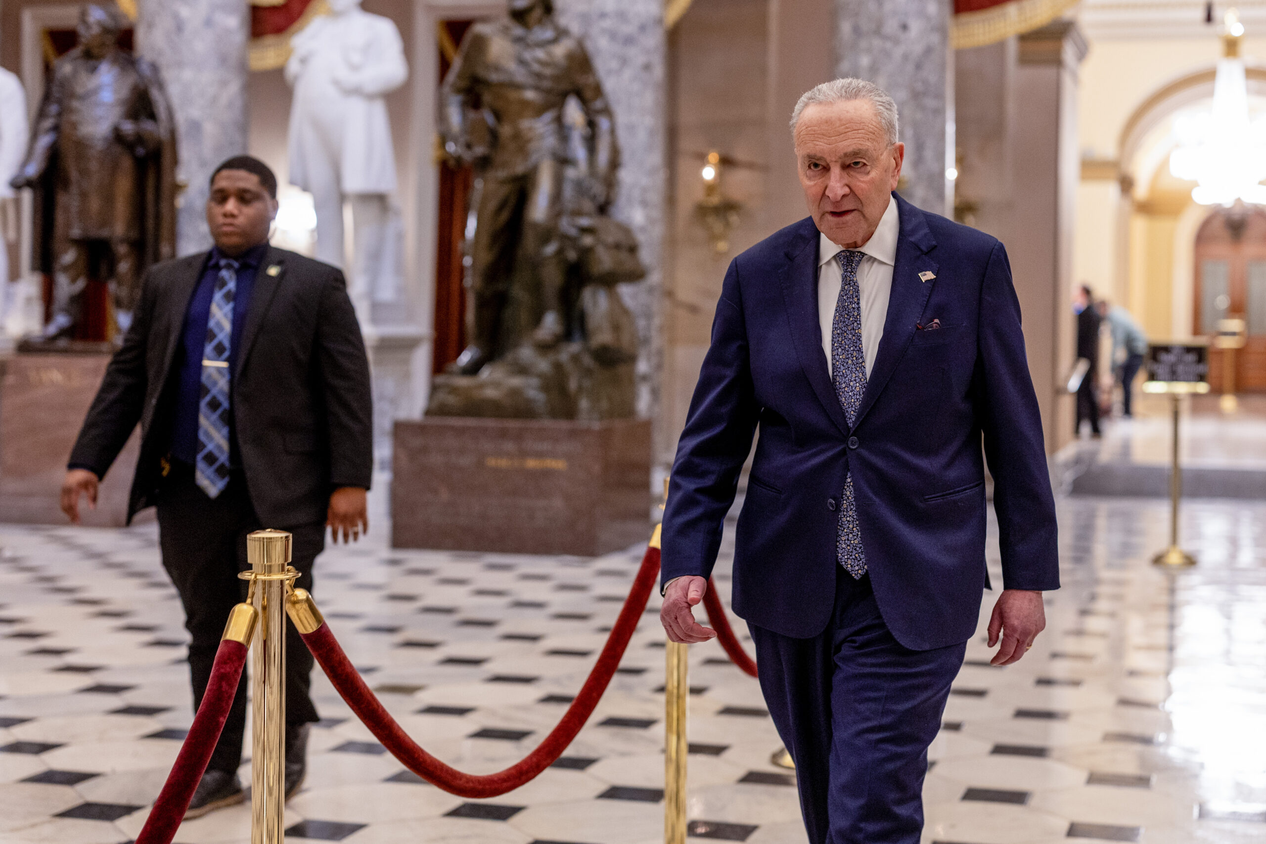 Democrats’ approval ratings sink to historic lows as party tears itself apart over Schumer’s decision not to filibuster shut-down