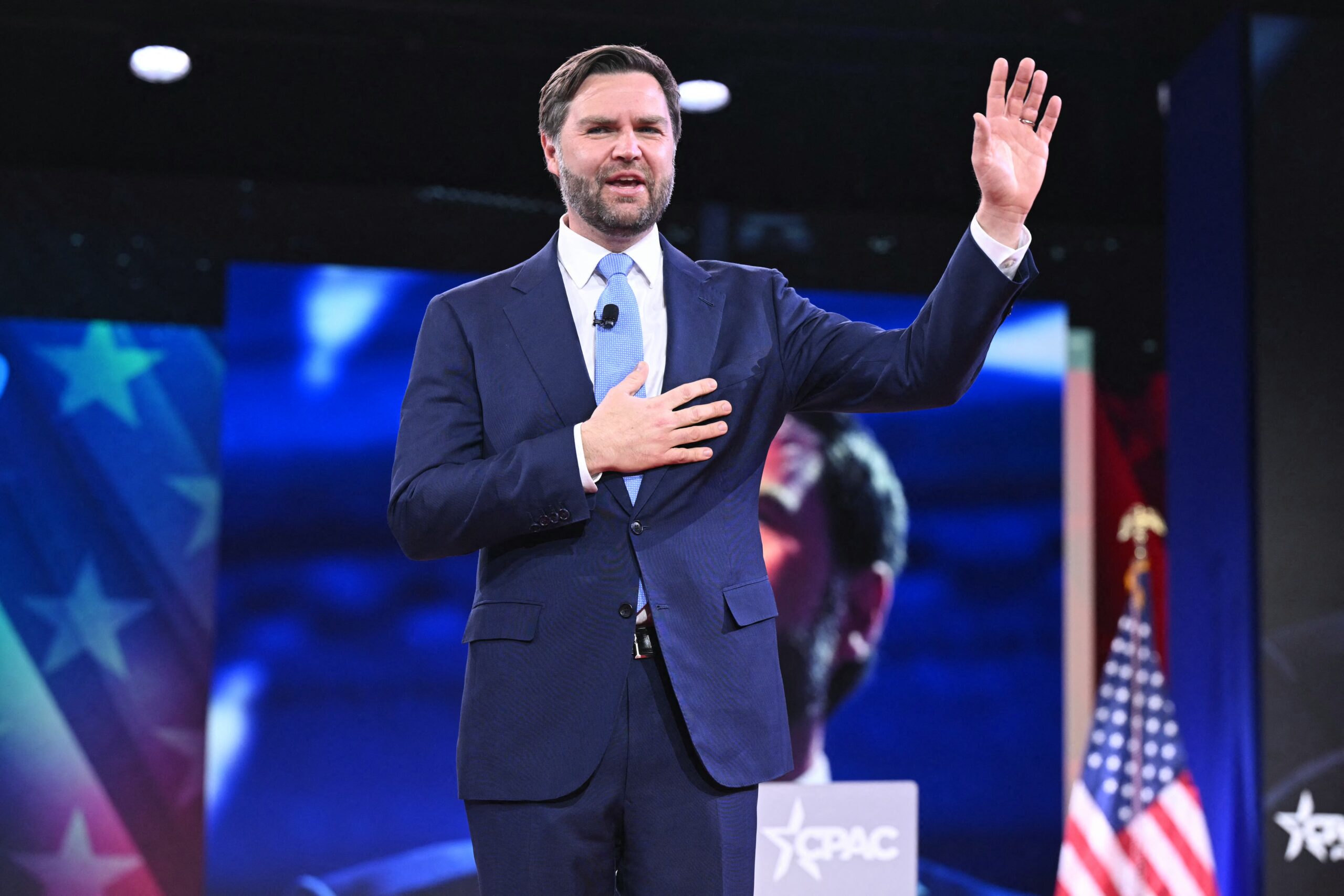 JD Vance jokes Kamala Harris had ‘four shots of vodka’ before meetings while VP