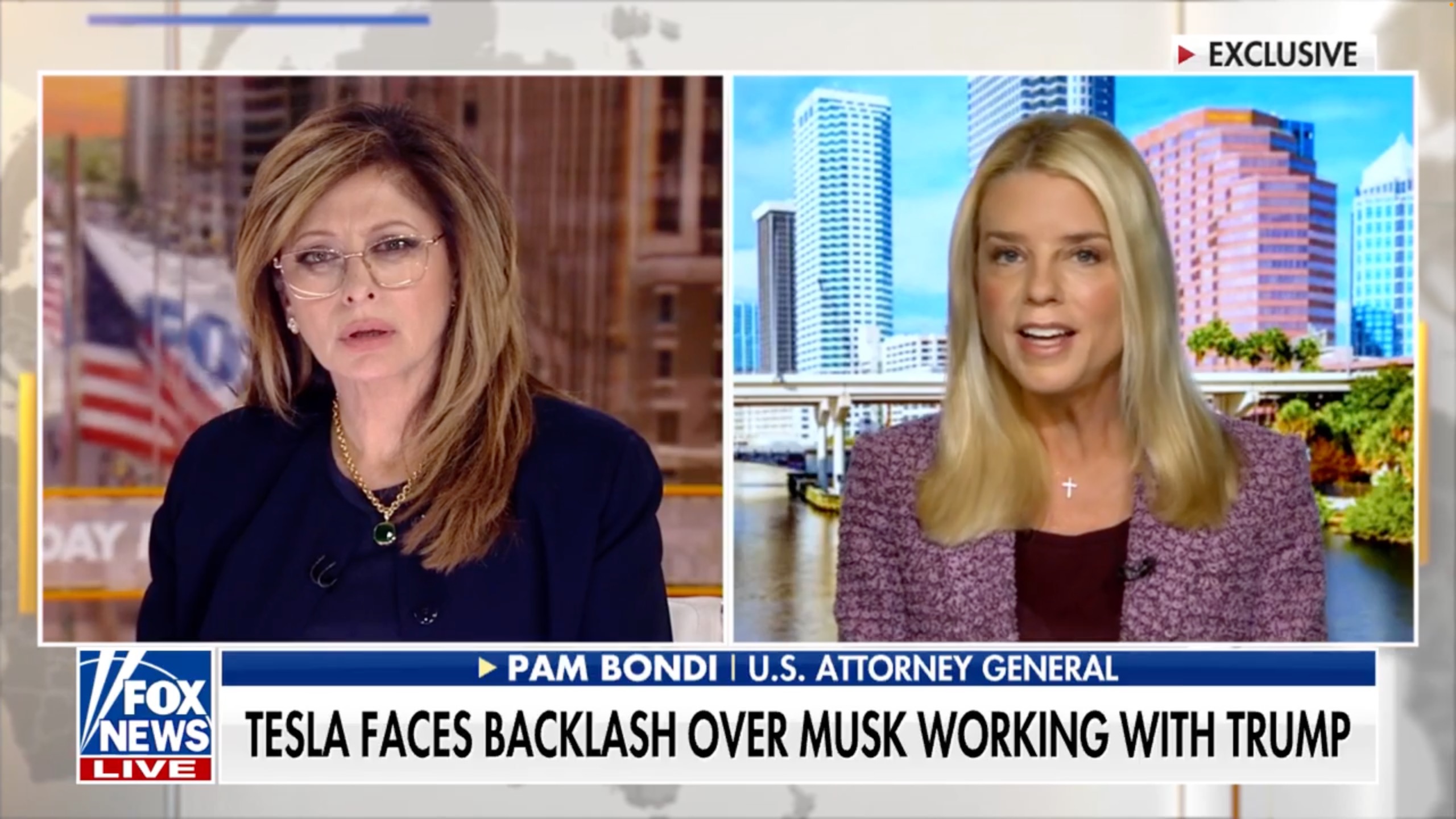 Pam Bondi warns Dem Jasmine Crockett to ‘tread very carefully’ after saying Elon Musk should be ‘taken down’